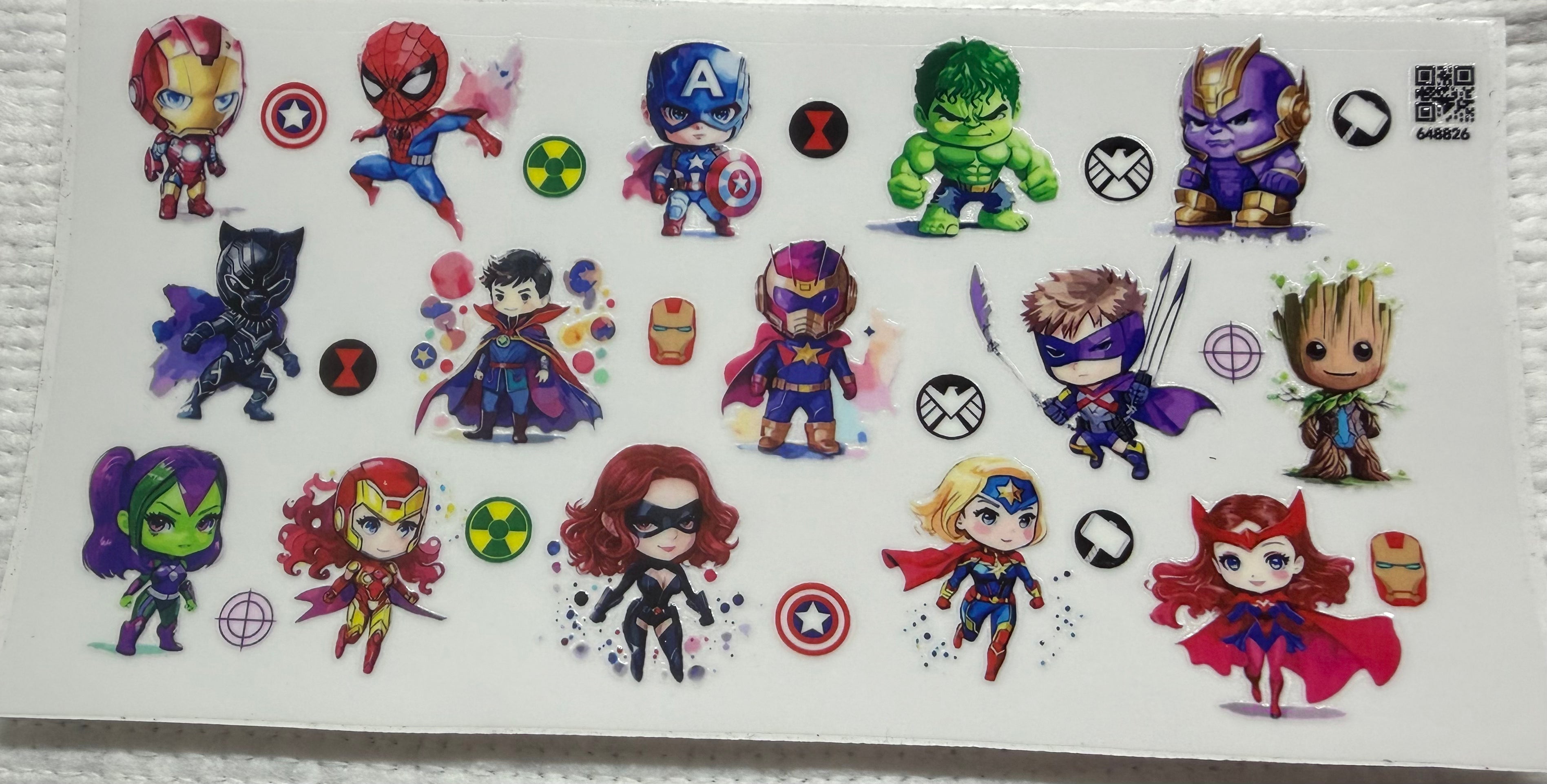 Marvel characters wrap2